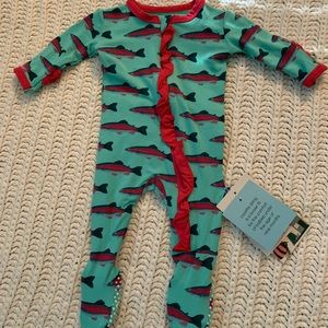 NEW KICKEE PANTS - Fish, Pink